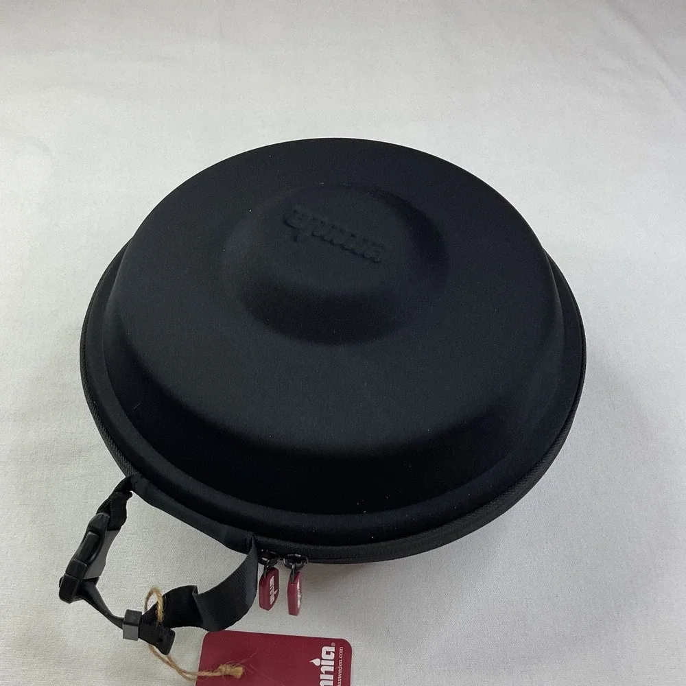 Omnia Sweden Stovetop Oven Kit with Ceramic Pan Silicone Molds and Case camping